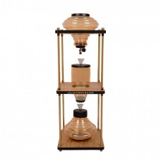 Cold Brew Machine, Square wooden stand, 4lt capacity